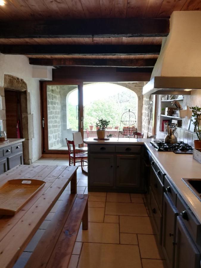 Hélianthy- Gîte 10 personnes en Sud Ardèche Sanilhac  Exterior foto