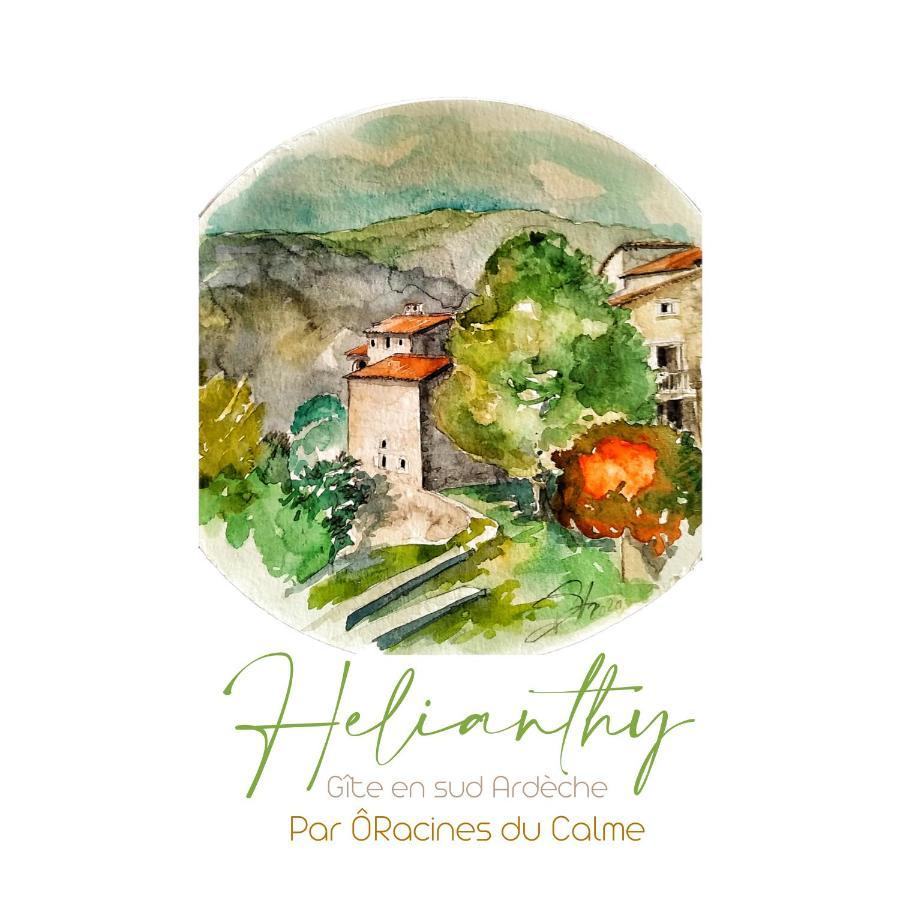 Hélianthy- Gîte 10 personnes en Sud Ardèche Sanilhac  Exterior foto